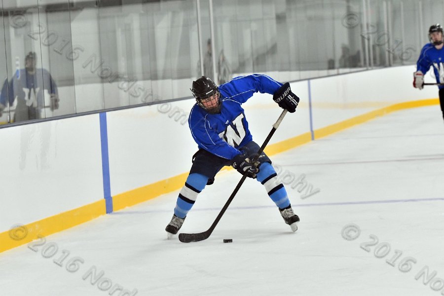 Wheaton College Men\'s Ice Hockey vs Middlesex Community College. - Photo By: KEITH NORDSTROM